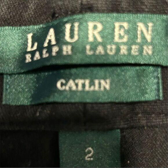 Lauren Ralph Lauren Elegant Black Trousers - Picture 8 of 10